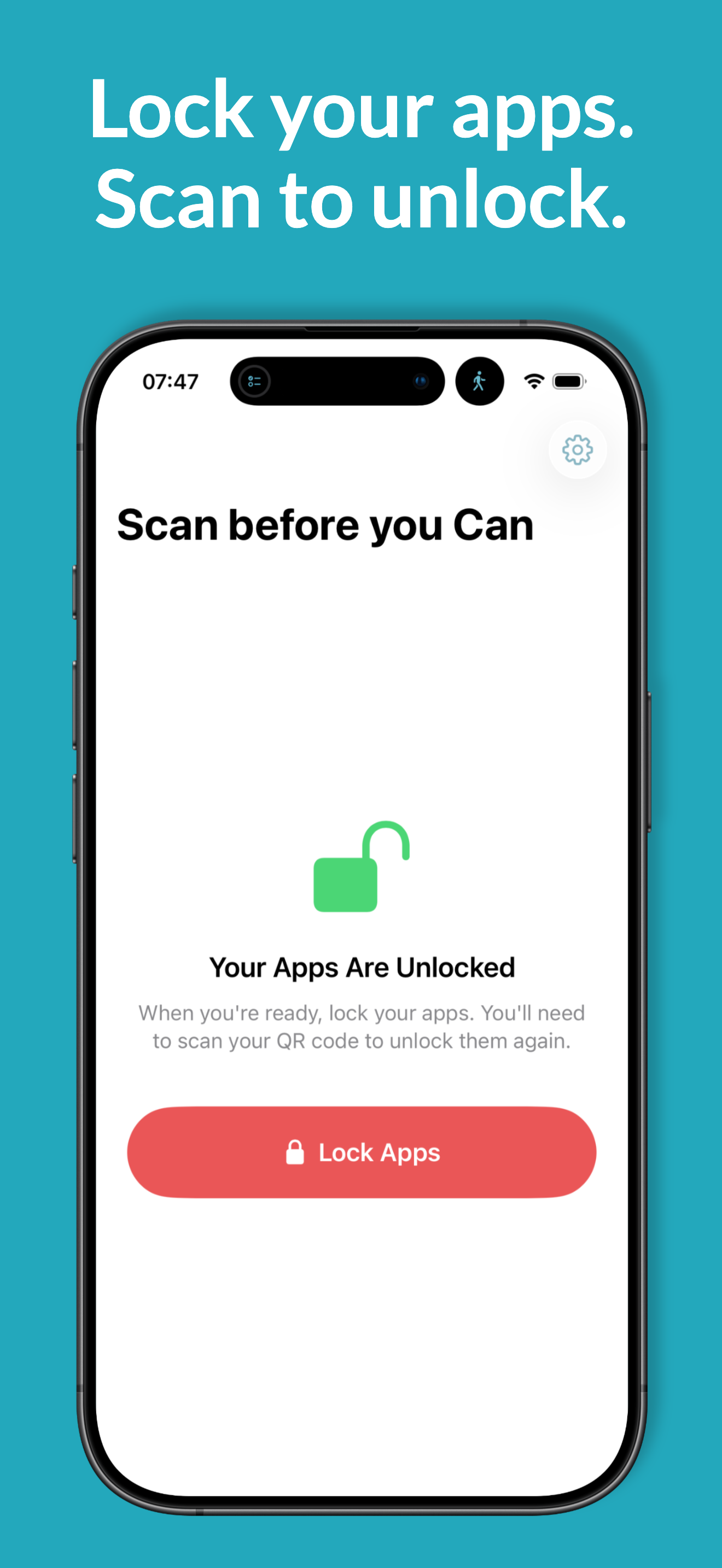 Scan before you Can screenshot